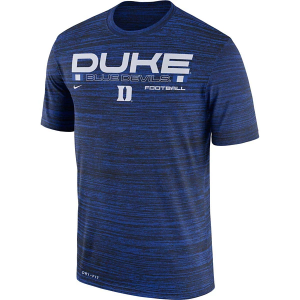 Duke Blue Devils Nike Velocity Legend T-Shirt Large Royal