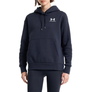 Women's Under Armour Essential Fleece Hoodie Small Black