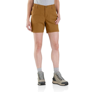 Women's Carhartt Canvas Hybrid Shorts 2 Carhartt Brown