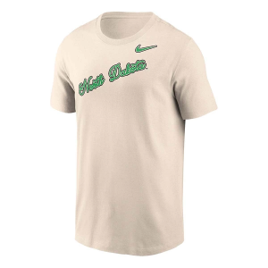 North Dakota Fighting Hawks Nike Rattan T-Shirt XLarge Tan