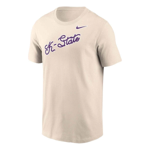 Kansas State Wildcats Nike Rattan T-Shirt Medium Tan