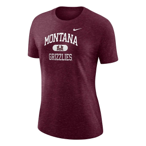 Montana Grizzlies Nike Women's Varsity T-Shirt Large Maroon
