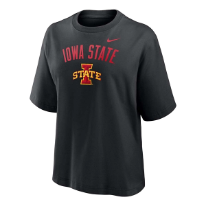 Iowa State Cyclones Nike Women's Boxy T-Shirt Large Black
