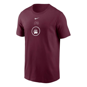 Montana Grizzlies Nike DriFit Practice T-Shirt Small Maroon