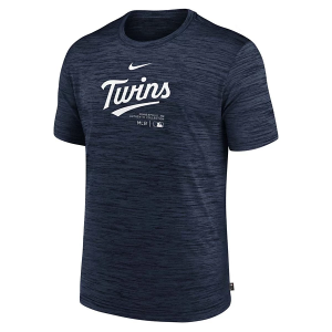 Minnesota Twins 2024 Authentic Collection Practice T-Shirt Large Navy