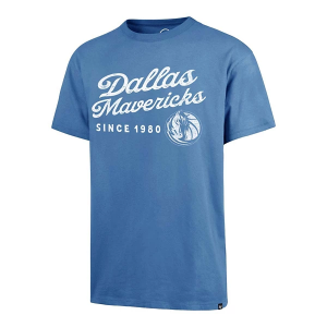 Dallas Mavericks Dust Carrick 47 Brand T-Shirt Large Blue