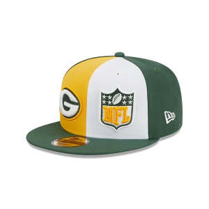 Green Bay Packers New Era Sideline 9Fifty Snapback Hat One Size Green