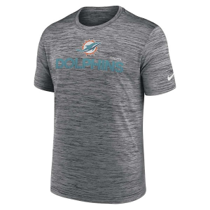 Miami Dolphins Nike Velocity Modern T-Shirt Large Anthracite