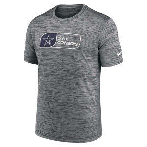 Dallas Cowboys Nike 2024 Velocity Jock T-Shirt Large Anthracite