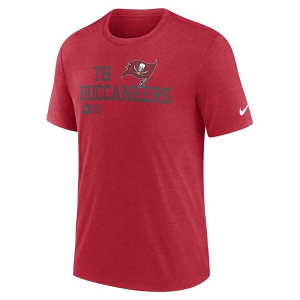 Tampa Bay Buccaneers Nike Lock Up Tri Blend T-Shirt Medium Red