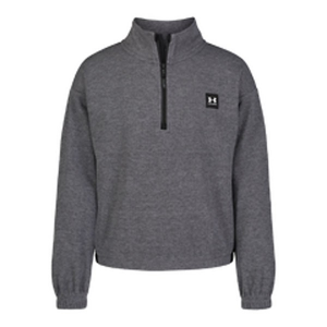 Girls' Under Armour Thermal 1/4 Zip Pullover Small Castlerock