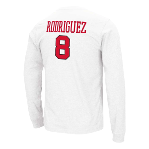 Nebraska Cornhuskers Colosseum Volleyball Lexi Rodriguez #8 T-Shirt Large White