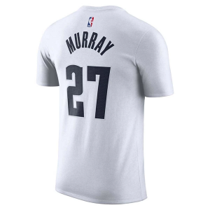 Denver Nuggets Jamal Murray #27 2024 City Edition Name & Number Nike T-Shirt XLarge White