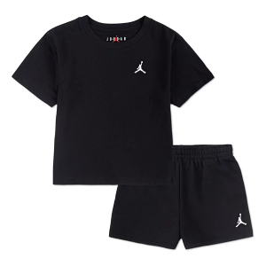 Girls' Jordan Brooklyn Essentials Fleece Set 6 Black