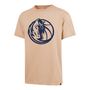 Dallas Mavericks Dust Imprint 47 Brand T-Shirt Medium Khaki