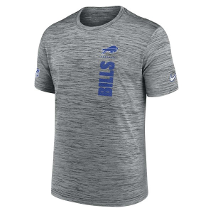 Buffalo Bills Nike 2024 Sideline Velocity T-Shirt Small Dark Grey Heather