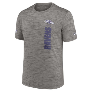 Baltimore Ravens Nike 2024 Sideline Velocity T-Shirt Large Dark Grey Heather