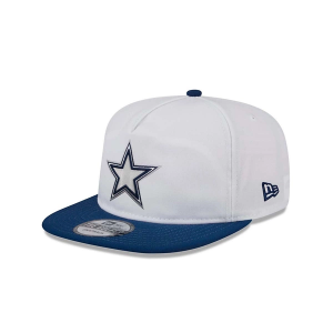 Dallas Cowboys New Era 2024 Training Camp Golfer Adjustable Hat One Size White