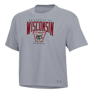 Under Armour Women's Wisconsin Badgers Never T-Shirt