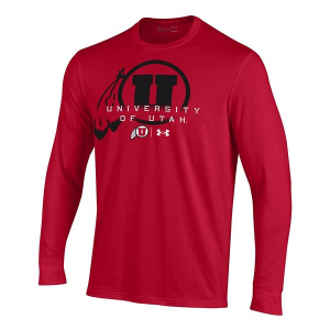 Utah Utes Under Armour Ditka T-Shirt XLarge Red