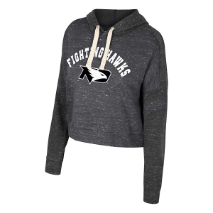 North Dakota Fighting Hawks Colosseum Women's Hoodie Large Black