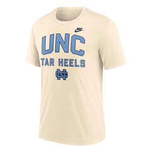North Carolina Tar Heels Nike Campus Natural T-Shirt Small Natural