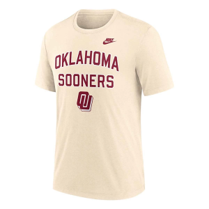 Oklahoma Sooners Nike Campus Natural T-Shirt XLarge Natural