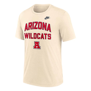 Arizona Wildcats Nike Campus Natural T-Shirt Medium Natural