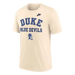 Duke Blue Devils Nike Campus Natural T-Shirt Large Natural