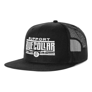 Men's Troll Co. Clothing Brawn Work Snapback Hat One Size Black