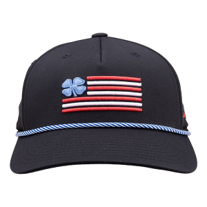 Men's Black Clover Clover Nation 28 Golf Snapback Hat One Size Black
