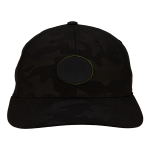 Men's Black Clover Yukon Golf Snapback Hat One Size Black