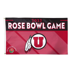 Wincraft Utah Utes 2022 Rose Bowl 3'x5' Deluxe Flag