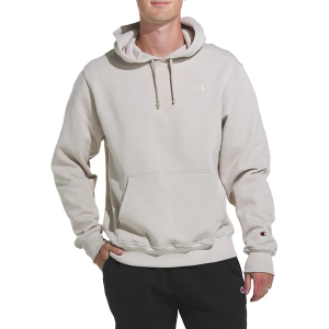 Men's Champion Powerblend Hoodie Small Beige