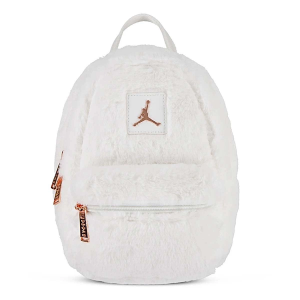 Kids' Jordan Faux Fur Mini Backpack Sail