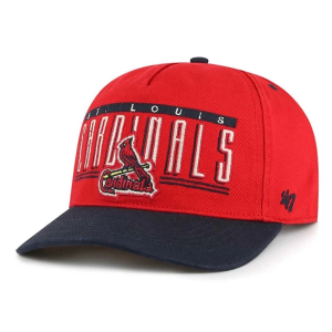 St. Louis Cardinals 47 Brand Double Header Adjustable Hat One Size Red