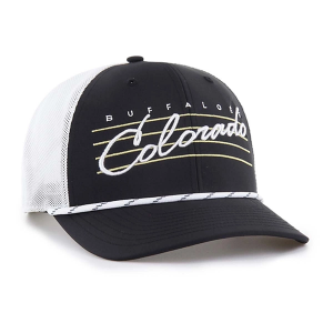 Colorado Buffaloes 47 Brand Downburst Trucker Adjustable Hat One Size Black