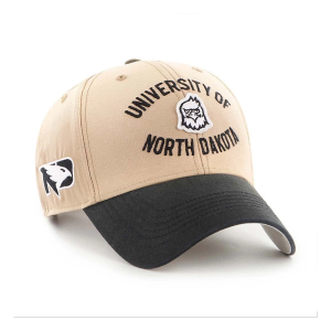 North Dakota Fighting Hawks 47 Brand Dusted MVP Adjustable Hat One Size Kelly Green