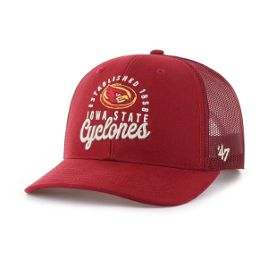 Iowa State Cyclones 47 Brand Trucker Pit Stop Adjustable Hat One Size Red