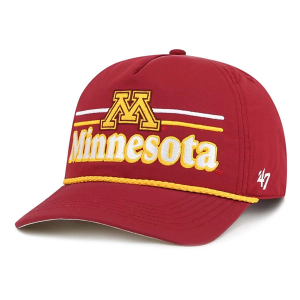 Minnesota Golden Gophers 47 Brand Rope Campscape Adjustable Hat One Size Cardinal