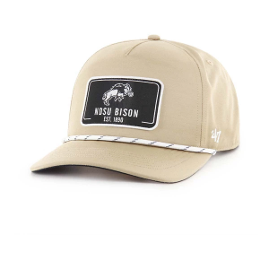North Dakota State Bison 47 Brand Sculp Patch Adjustable Hat One Size Khaki