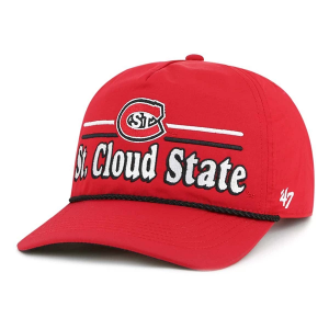 St. Cloud State Huskies 47 Brand Rope Campscape Adjustable Hat One Size Red