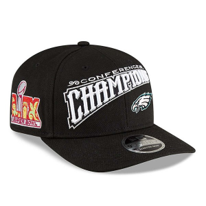 Philadelphia Eagles New Era Super Bowl LIX Bound 9Seventy Adjustable Hat One Size Black
