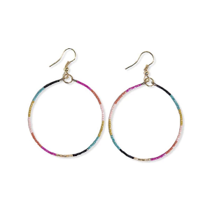INK + ALLOY Kelly Earrings Muted Rainbow