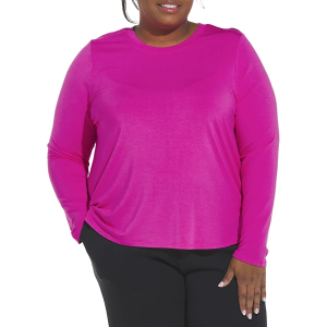Women's RECREATION Tatiana T-Shirt 1X Fuschia