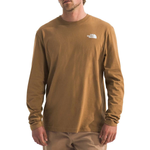 Men's The North Face Evolution Long Sleeve T-Shirt Small Utility Brown