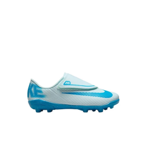 Kids' Nike Jr. Mercurial Vapor 16 Club Molded Soccer Cleats Little 13Y Glacier Blue/Blue Orbit