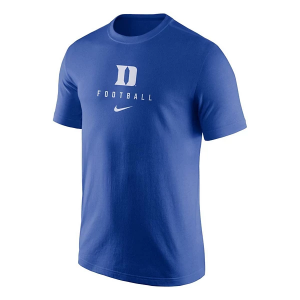 Duke Blue Devils Nike Team Issue Long Sleeve Shirt T-Shirt XLarge Royal