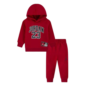 Jordan 23 Fleece Set Baby 24 mo. Gym Red