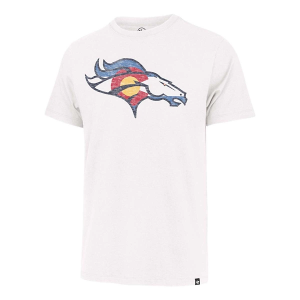 Denver Broncos 47 Brand Franklin CO T-Shirt Small White